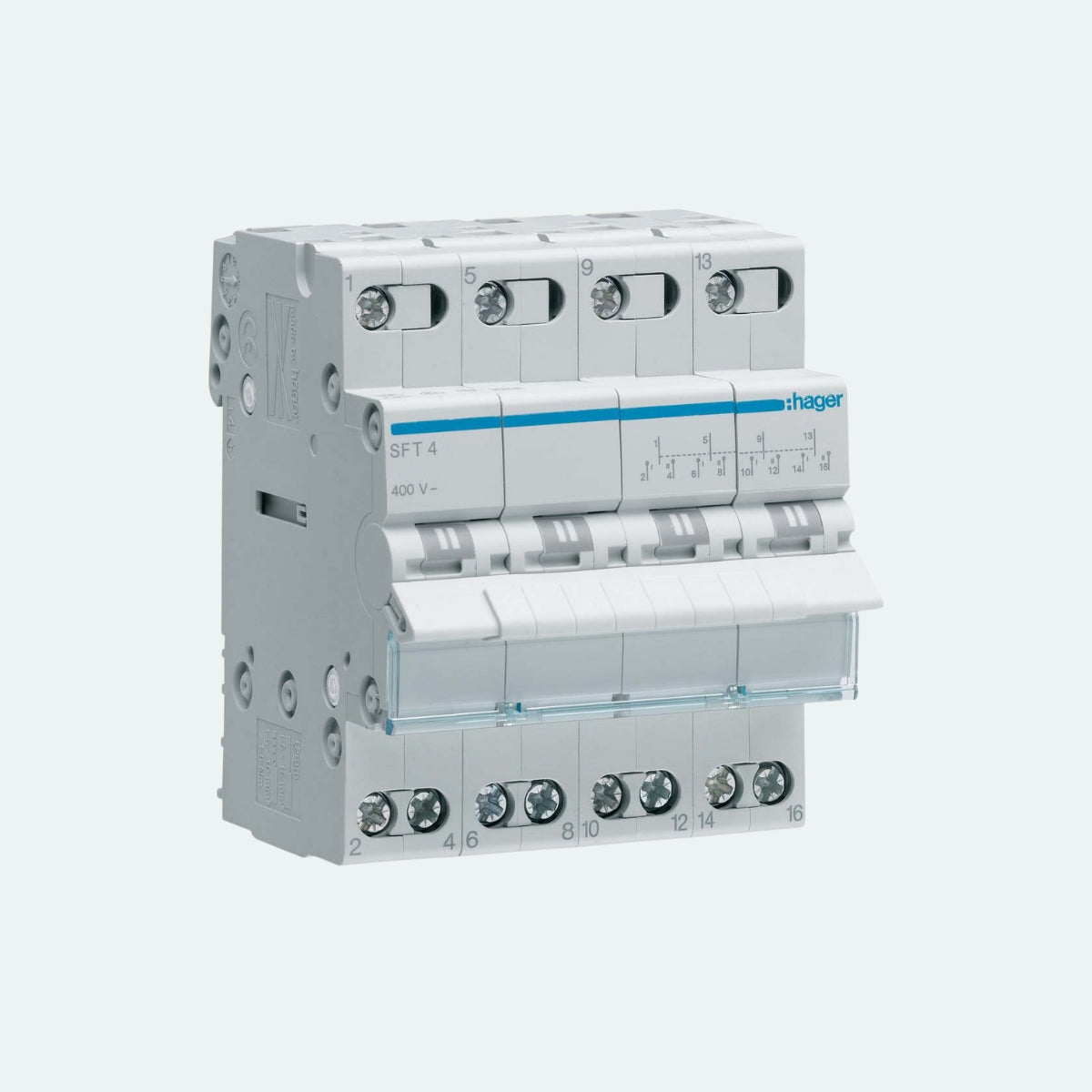 Hager omschakelaar 4-polig 40A