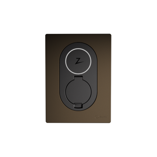 Zaptec Go 22 kW thuislader Wood Brown